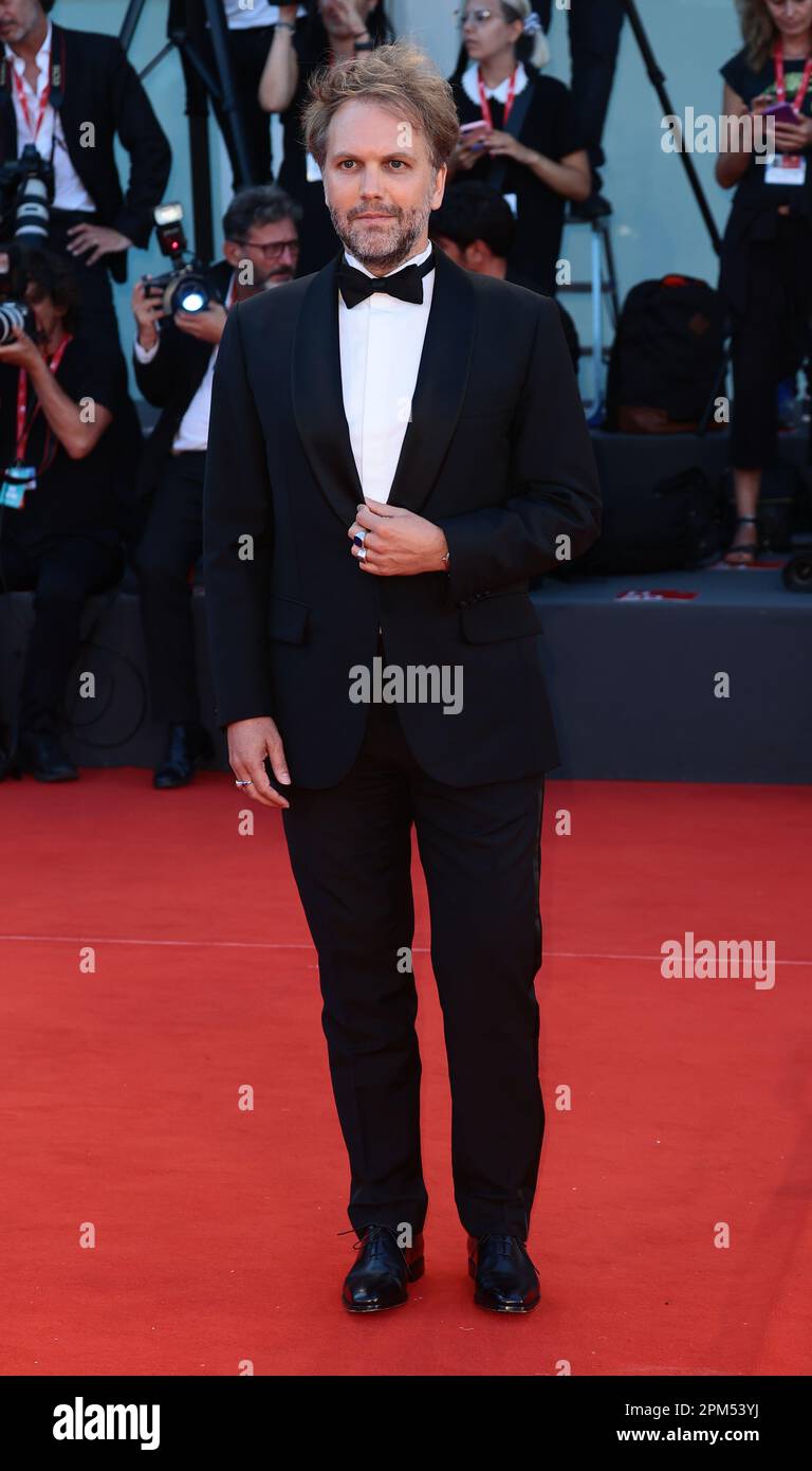 VENEZIA, ITALIA - SETTEMBRE 07: Florian Zeller partecipa al tappeto rosso 'il Figlio' al 79th° Festival del Cinema di Venezia il 07 settembre 2022 a Venezia Foto Stock