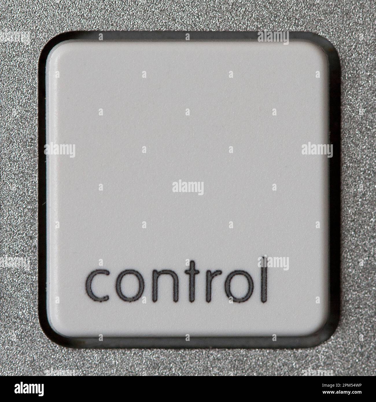 Tasto del computer con la parola 'control' Foto Stock