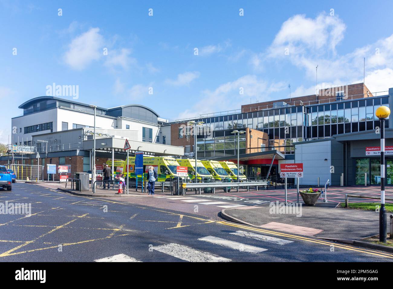 Incidente & pronto soccorso, Good Hope Hospital, Rentory Road, la città reale di Sutton Coldfield, West Midlands, Inghilterra, Regno Unito Foto Stock