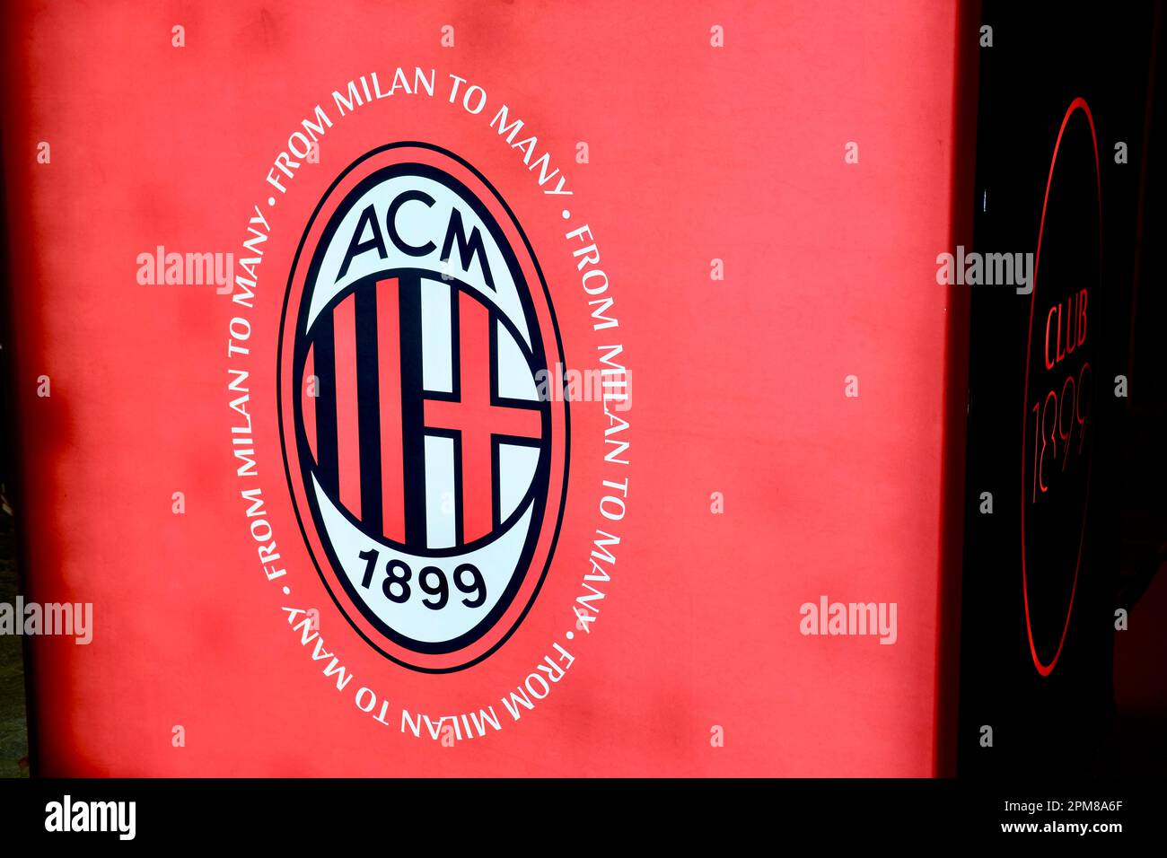 Italia, Lombardia, Milano, Stadio Giuseppe Meazza (o Stadio San Siro), Serie Una partita di calcio tra AC Milano e Torino Foto Stock