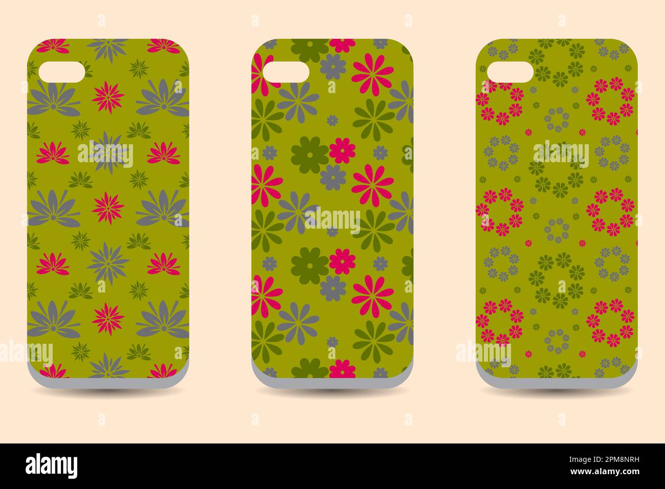 ctor custodia di protezione del telefono, colorato custodia di protezione del telefono cellulare custodia di protezione in silicone Foto Stock