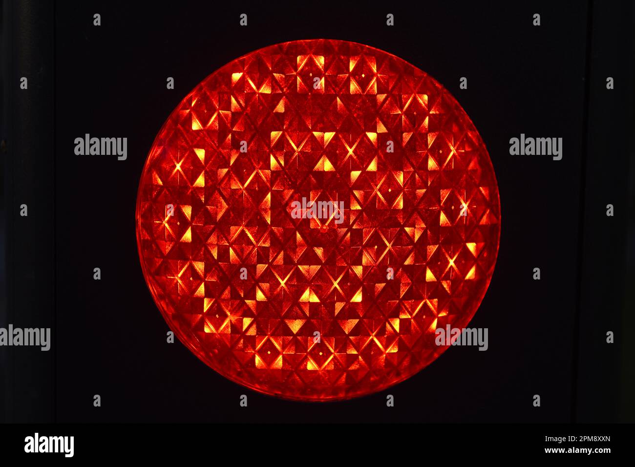 Rotlicht Foto Stock