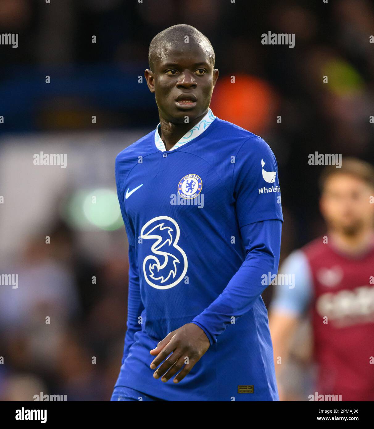 Londra, Regno Unito. 01st Apr, 2023. 01 Apr 2023 - Chelsea contro Aston Villa - Premier League - Stamford Bridge. N'Golo Kante di Chelsea durante la partita della Premier League a Stamford Bridge, Londra. Picture Credit: Mark Pain / Alamy Live News Foto Stock