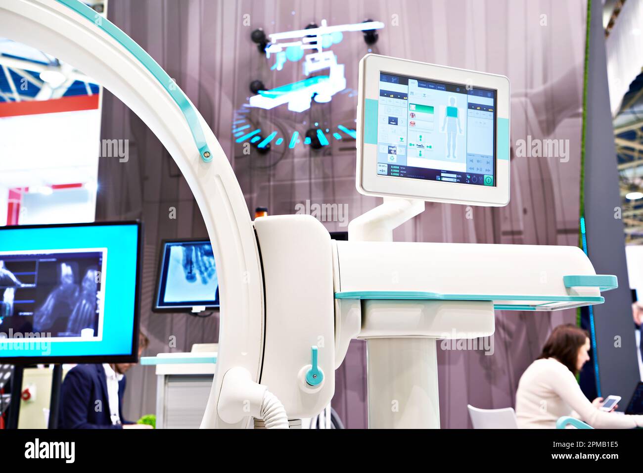 Mostra di moderna tecnologia medica Foto Stock