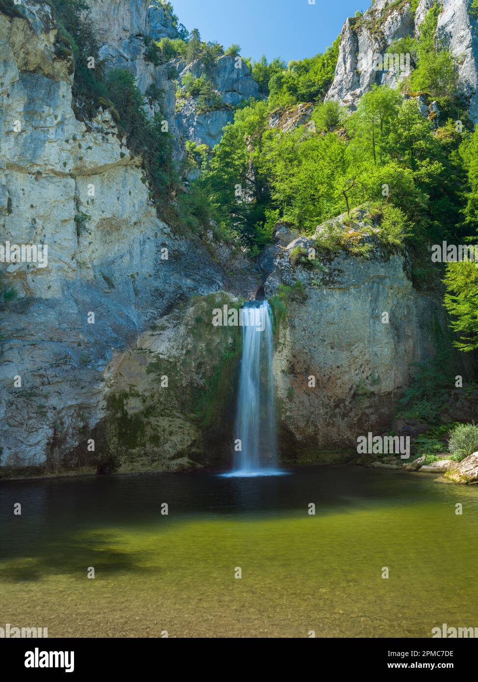 Cascata Ilica. Importanti cascate turistiche della Turchia. HORMA Canyon. Pinarbasi, Kastamonu, Türkiye Foto Stock