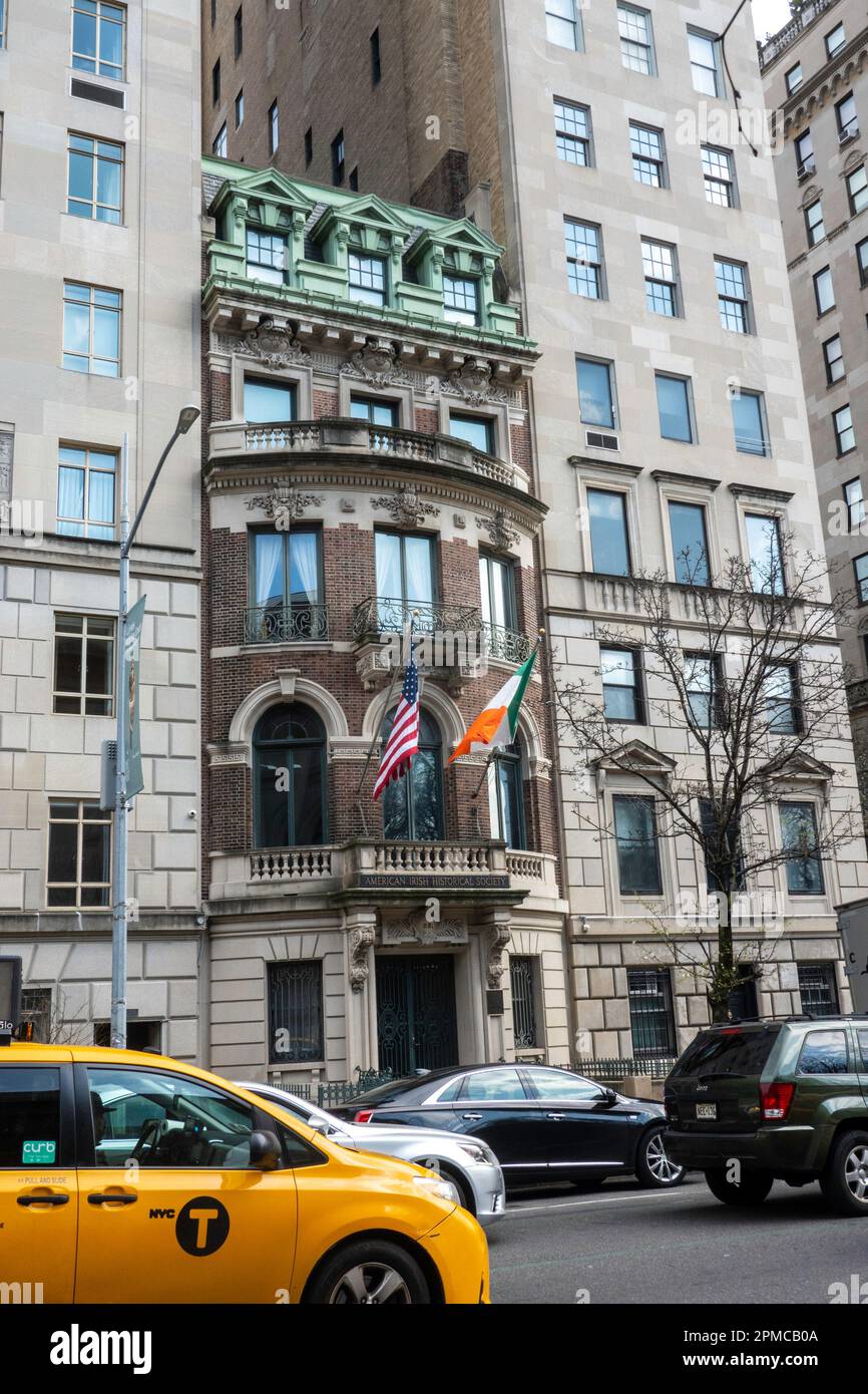 American Irish Historical Society, NYC Foto Stock