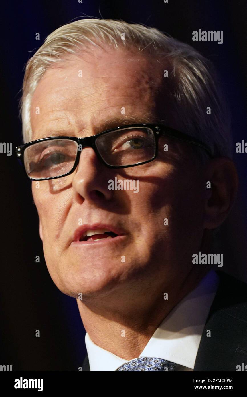 New York, NY, Stati Uniti. 12th Apr, 2023. Denis R McDonough in partecipazione al National Action Network (Nan) Convention 2023, Sheraton New York Times Square Hotel, New York, NY 12 aprile 2023. Credit: Kristin Callahan/Everett Collection/Alamy Live News Foto Stock