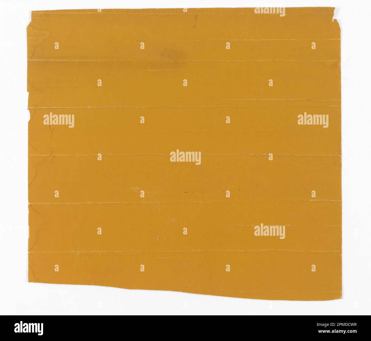 Parete laterale e bordo (USA); stampato a macchina; 41 x 38 cm (16 1/8 x 14 15/16 pollici) rollio Foto Stock