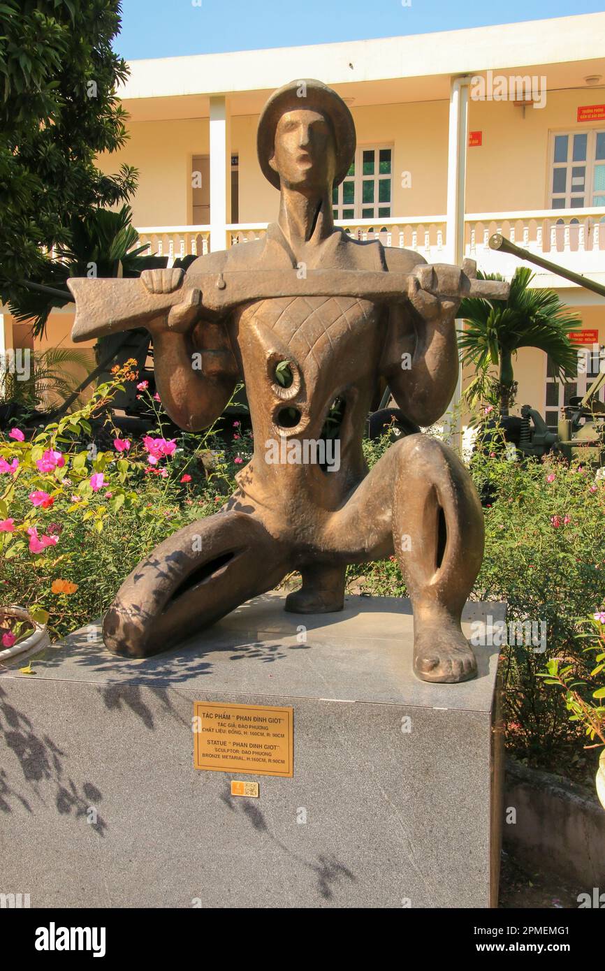 Aereo, Museo di Storia militare, Dien Bien Phu, Hanoi, Vietnam Foto Stock