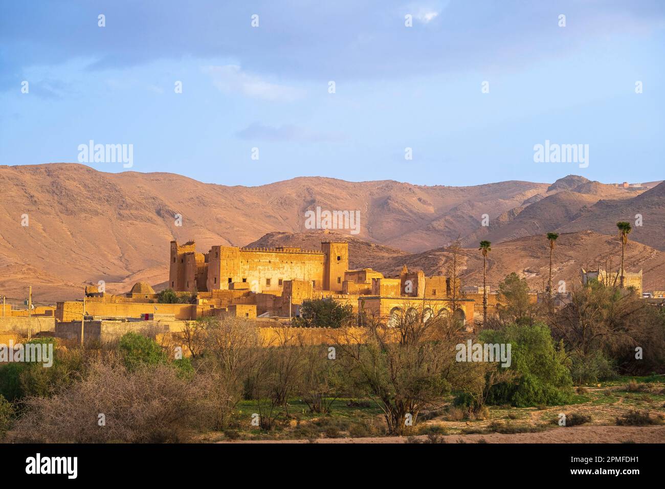 Marocco, Taliouine, la Kasbah del Glaoui Foto Stock