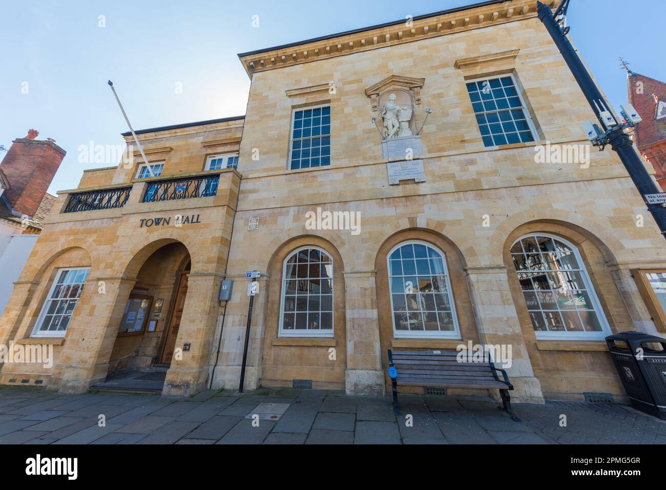 Stratford-upon-Avon Town Council Town Hall in Sheep Street, Stratford-upon-Avon Foto Stock