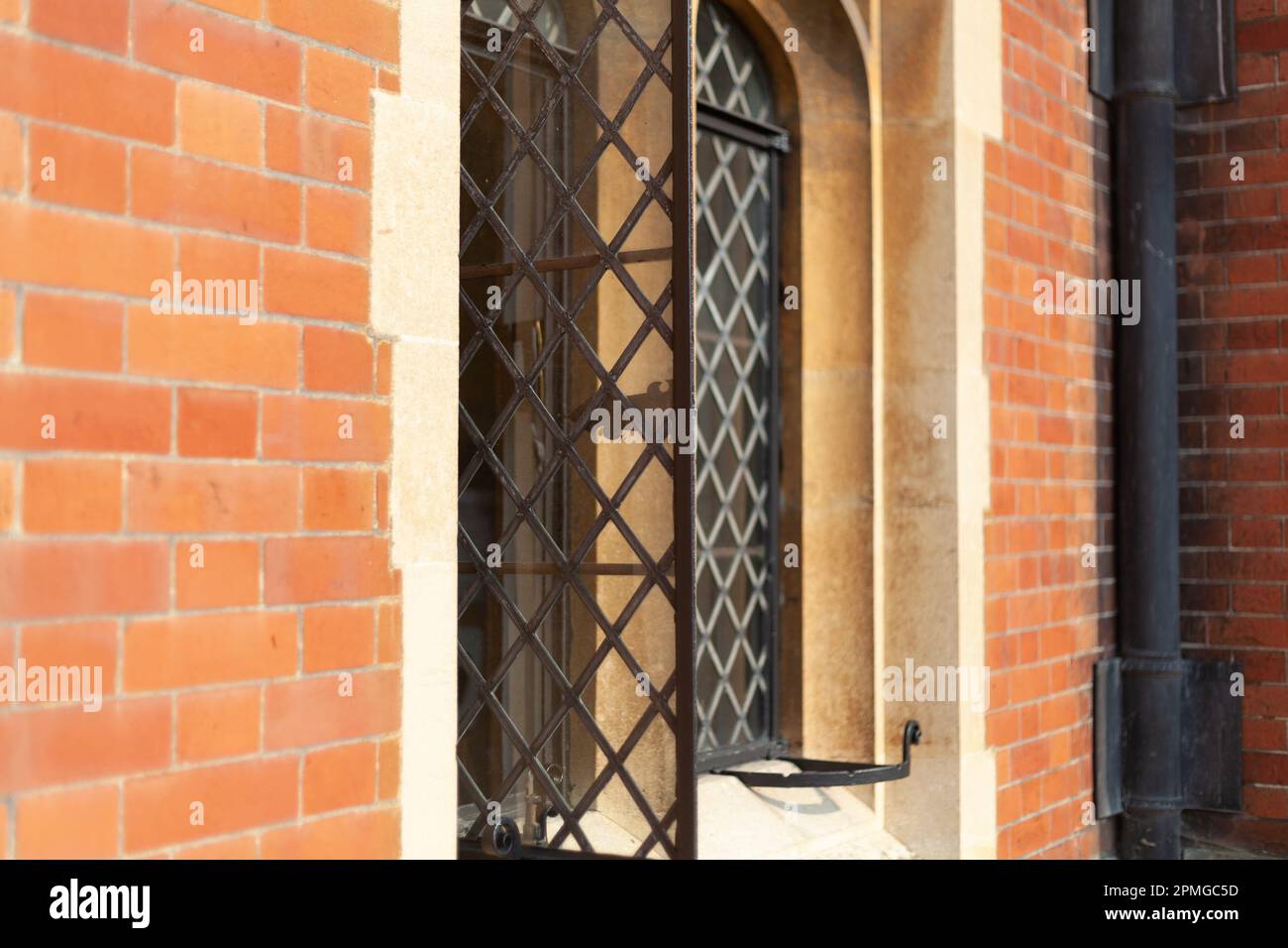 Finestra a reticolo, Hampton Court Palace Foto Stock