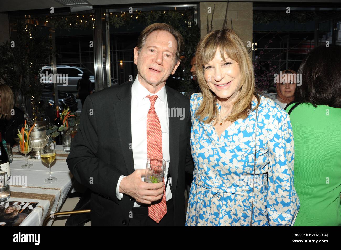 Kayla Rockefeller lancia gioielli con PARK Magazine NY, con Julia HAART, Isabelle Bscher, Couri Hay, Elton Ilirjani, Nadja Sayej, Alina Mehrle Foto Stock