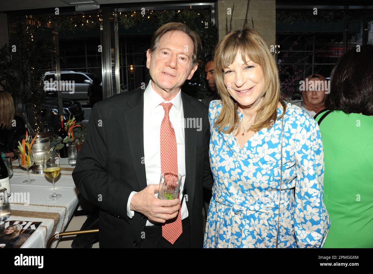 Kayla Rockefeller lancia gioielli con PARK Magazine NY, con Julia HAART, Isabelle Bscher, Couri Hay, Elton Ilirjani, Nadja Sayej, Alina Mehrle Foto Stock