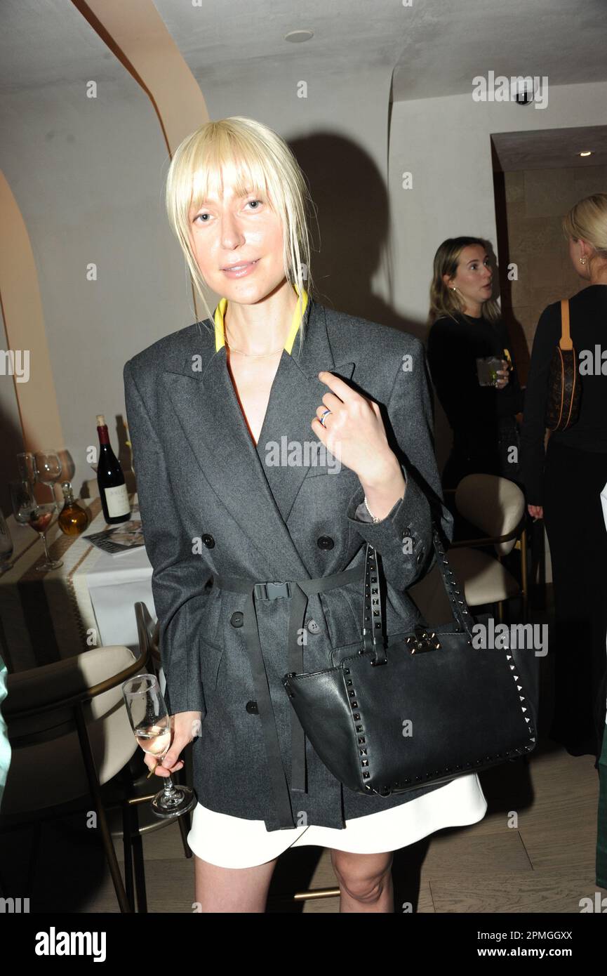 Kayla Rockefeller lancia gioielli con PARK Magazine NY, con Julia HAART, Isabelle Bscher, Couri Hay, Elton Ilirjani, Nadja Sayej, Alina Mehrle Foto Stock