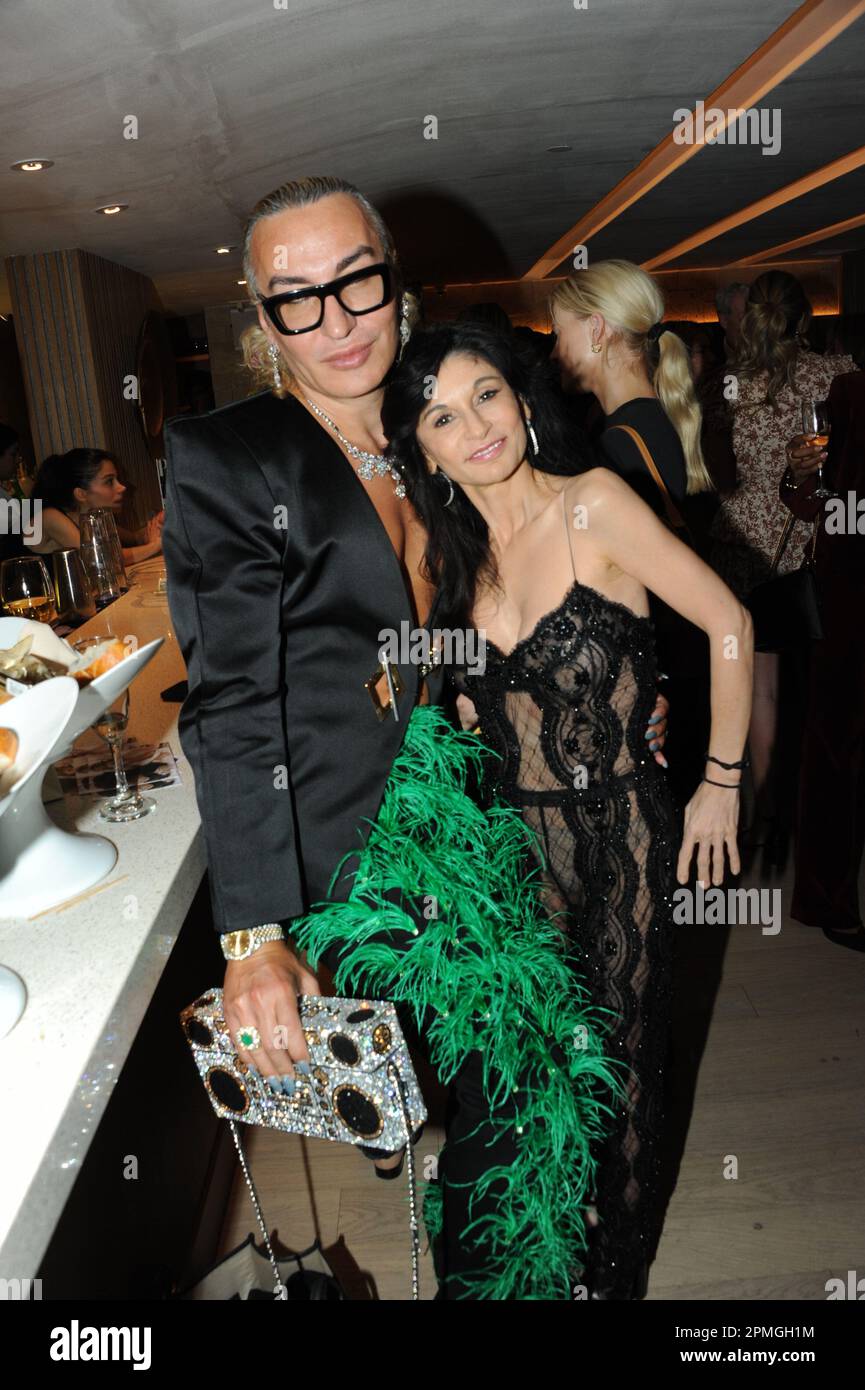 Kayla Rockefeller lancia gioielli con PARK Magazine NY, con Julia HAART, Isabelle Bscher, Couri Hay, Elton Ilirjani, Nadja Sayej, Alina Mehrle Foto Stock