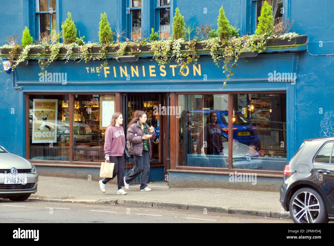 Il raffinato ristorante informale e cocktail bar b 125 Argyle St, Finnieston, Glasgow G3 8 Foto Stock Il raffinato ristorante informale e cocktail bar b 125 Argyle St, Finnieston, Glasgow G3 8 Foto Stock