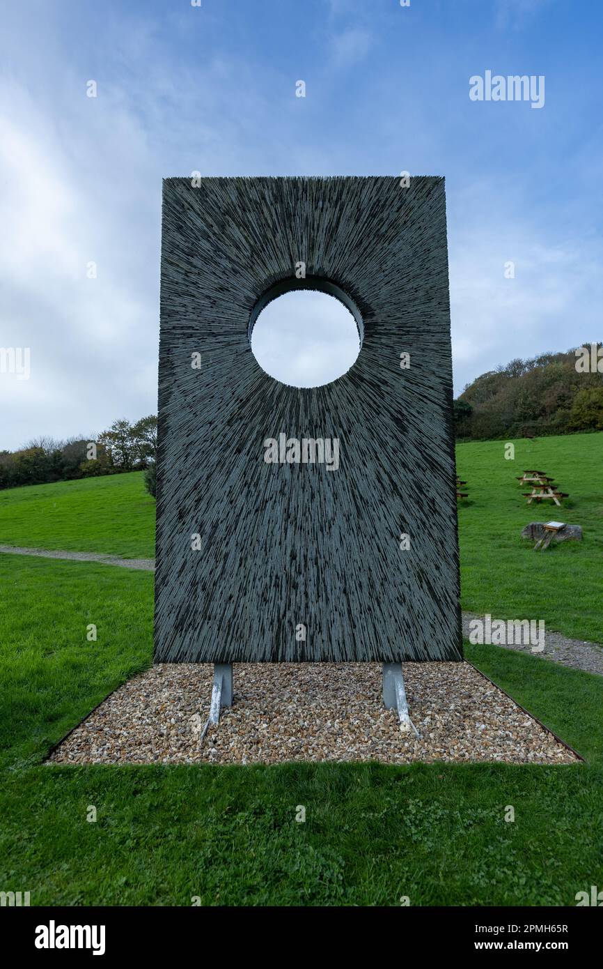 Tremenheere Sculpture Gardens il 30th ottobre 2022 a Penzance in Inghilterra. Credit: Notizie SMP Foto Stock