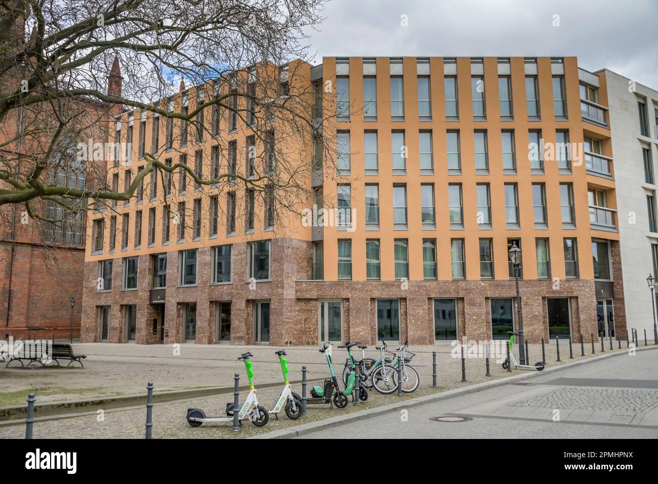 Bertelsmann Stiftung, Haus Berlin, Werderscher Markt 6, Mitte, Berlino, Germania Foto Stock