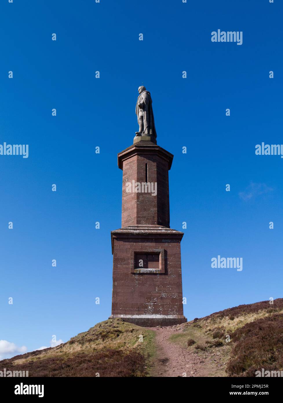 Duca di Sutherland monumento, Golspie Foto Stock