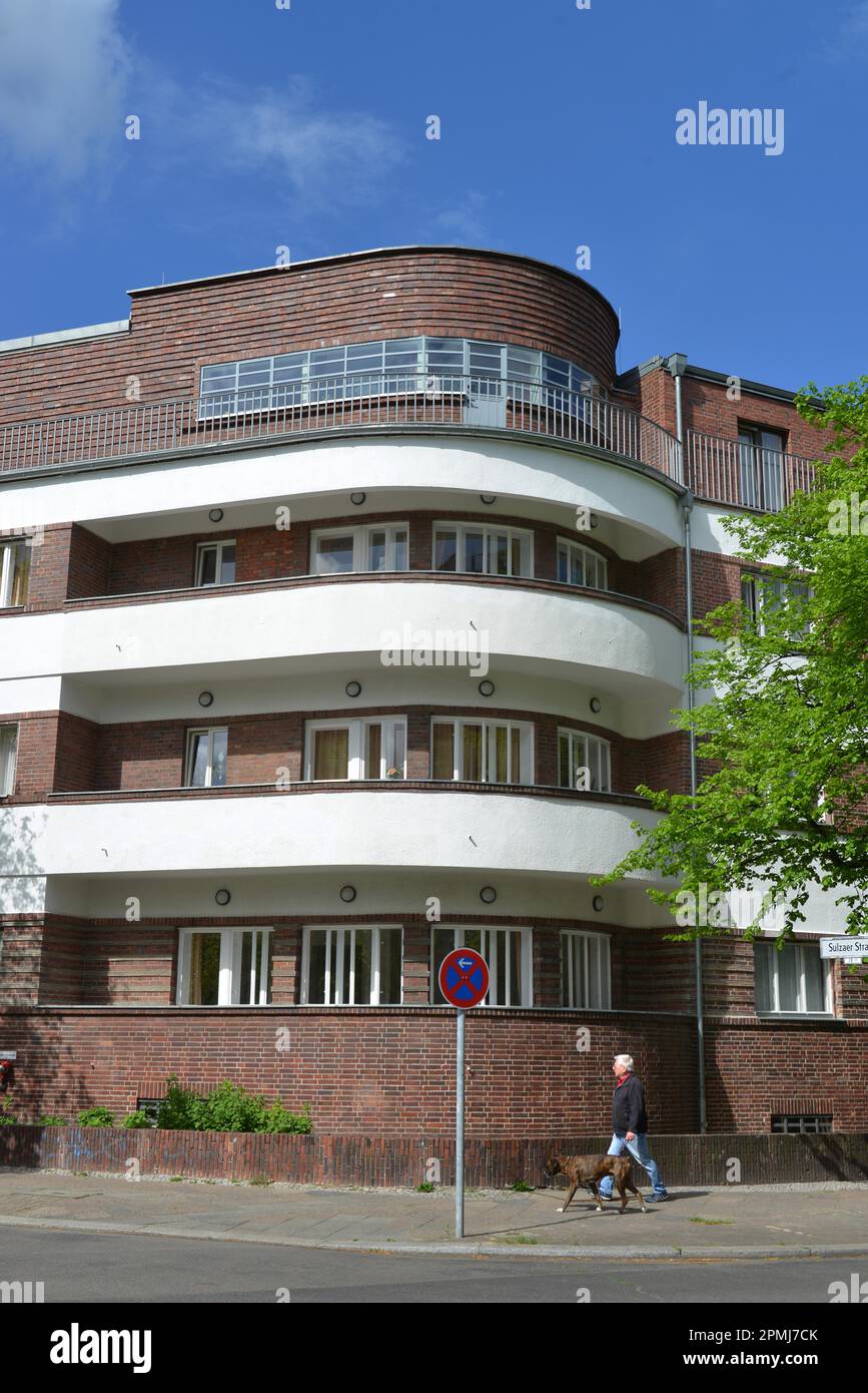 Vivantes, casa di cura, Berkaer Strasse, Schmargendorf, Wilmersdorf, Berlino, Germania Foto Stock