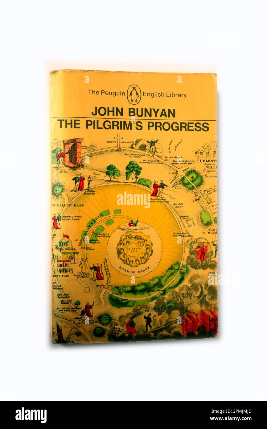 John Bunyan - i progressi del Pellegrino. La Biblioteca Inglese dei Pinguini. Libro cartaceo Foto Stock