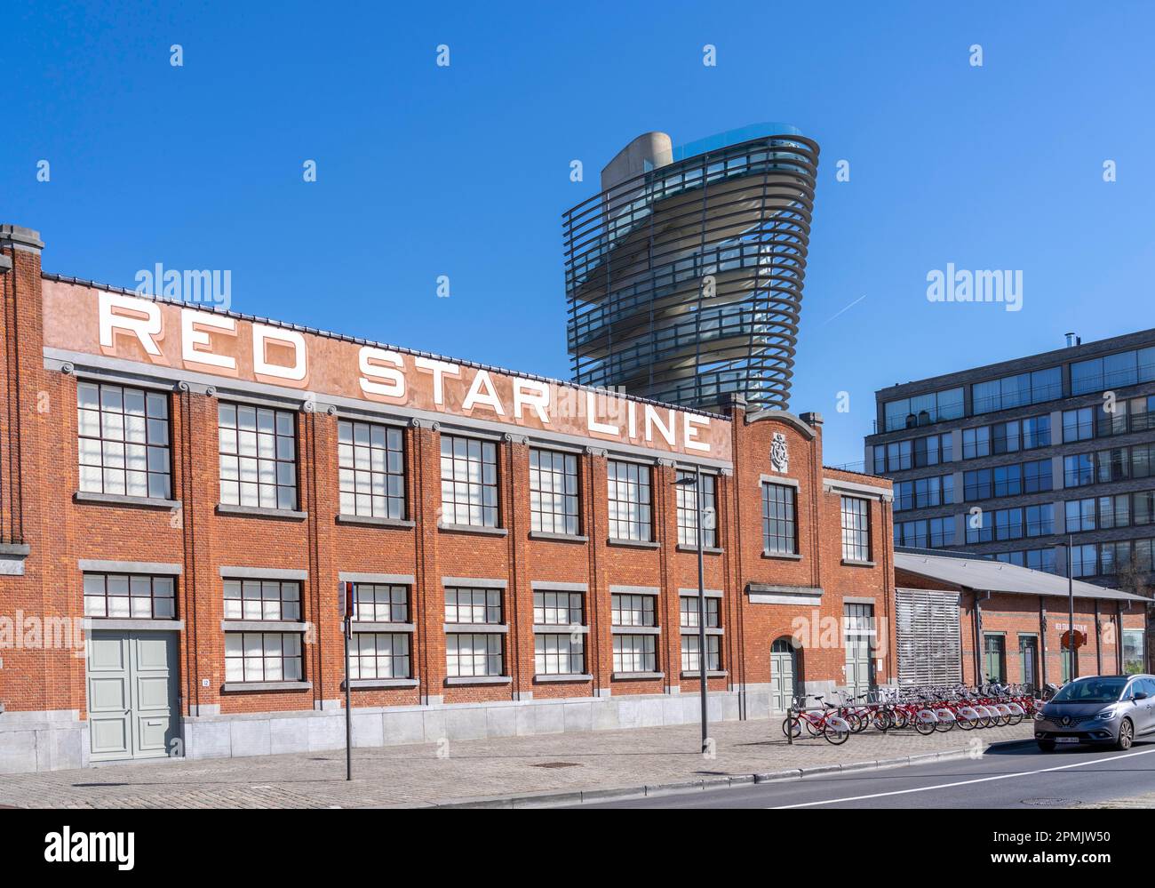 Museo Red Star Line di Anversa, Fiandre, Belgio, Foto Stock