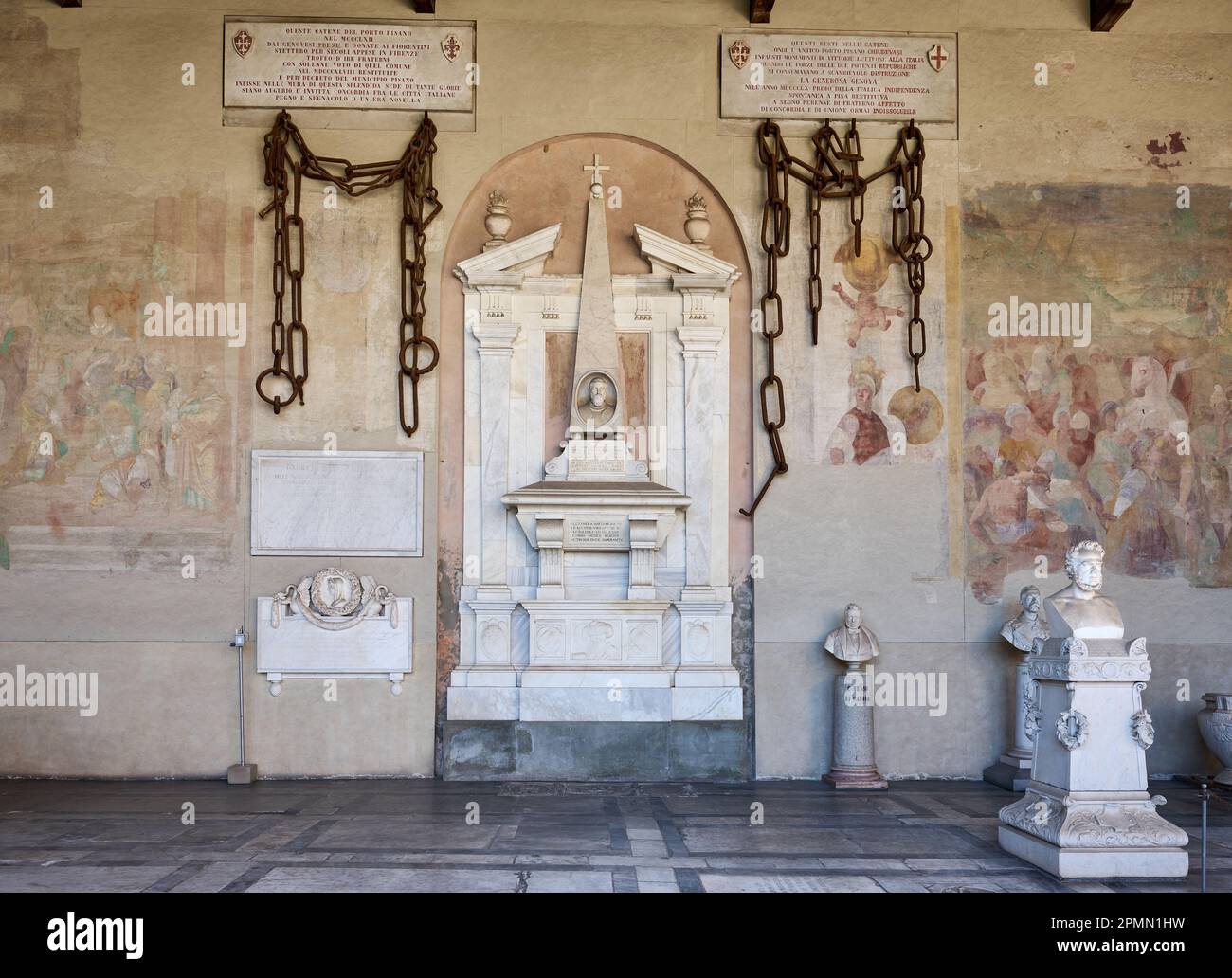 Campo Santo o Camposanto Monumentale Pisa, Toscana, Italia Foto Stock
