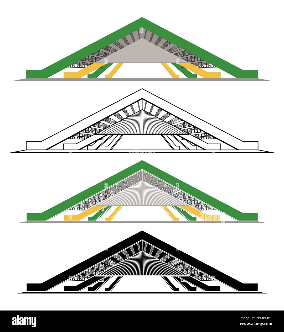 Tappa di Campina Grande, Paraiba, Brasile Illustrazione Vettoriale