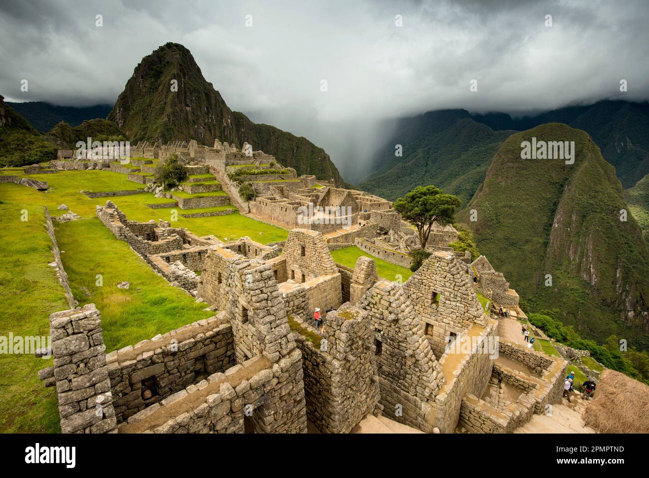 Machu Picchu, Perù Foto Stock