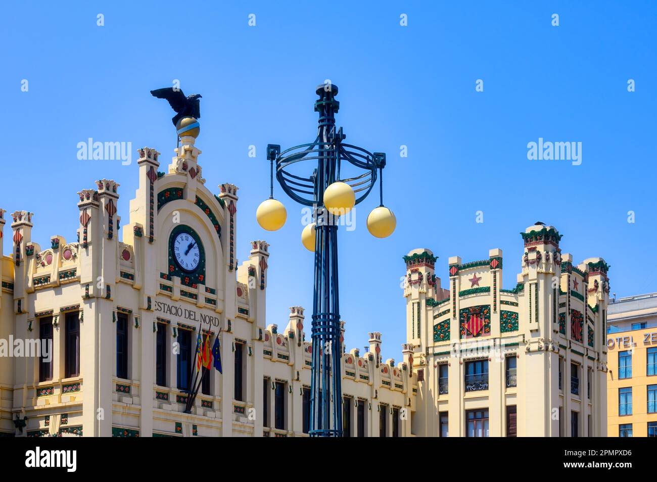 Valencia, Spagna - 17 marzo 2023: Estacio de Nord. Foto Stock