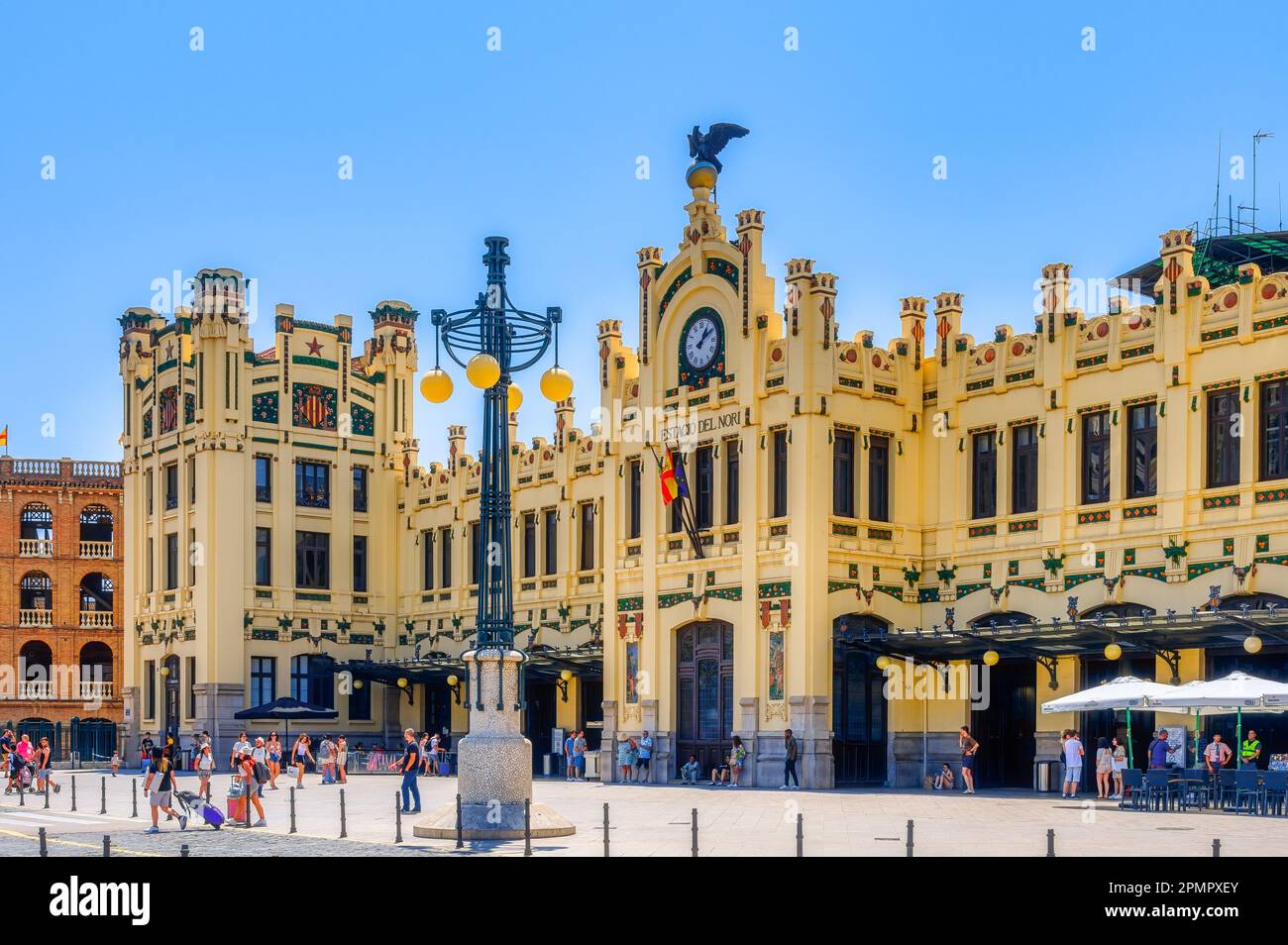 Valencia, Spagna - 17 marzo 2023: Estacio de Nord. Foto Stock