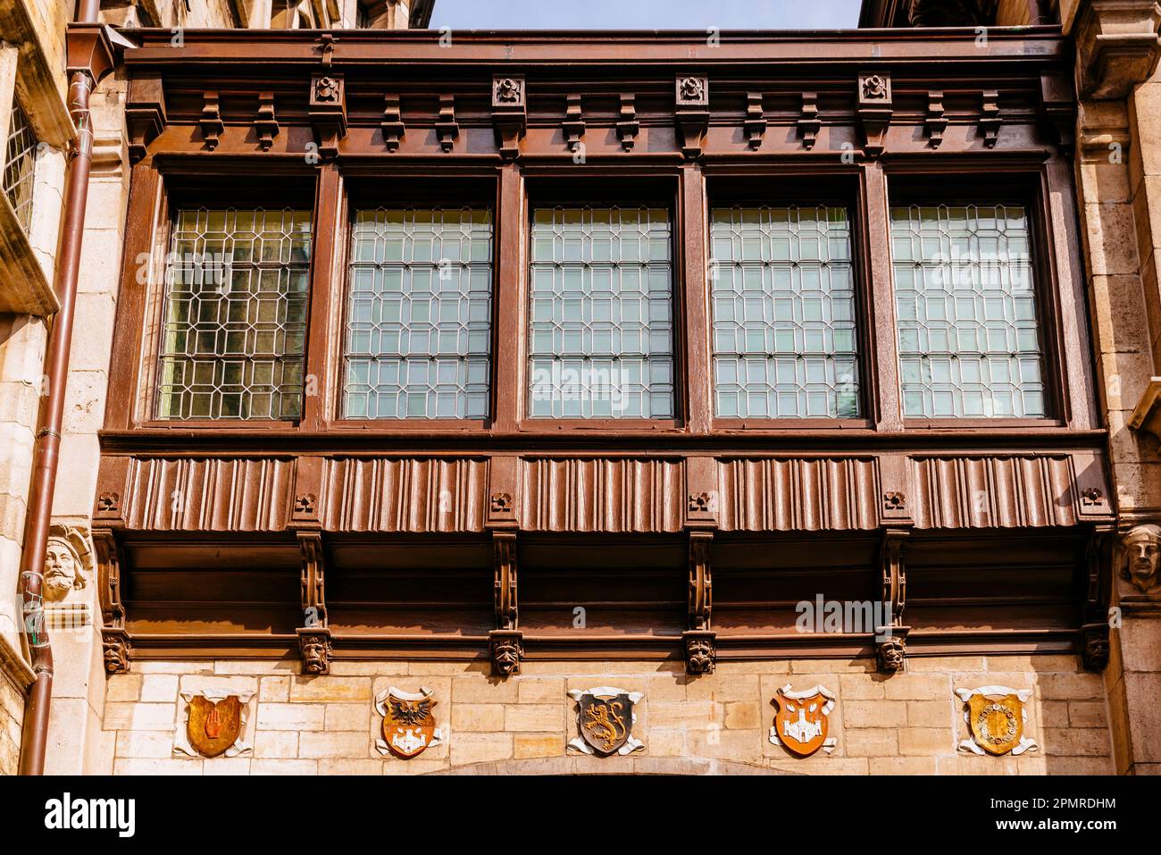 Cortile del castello. Het Steen è una fortezza medievale situata nel centro storico di Anversa. Anversa, Regione fiamminga, Belgio, Europa Foto Stock