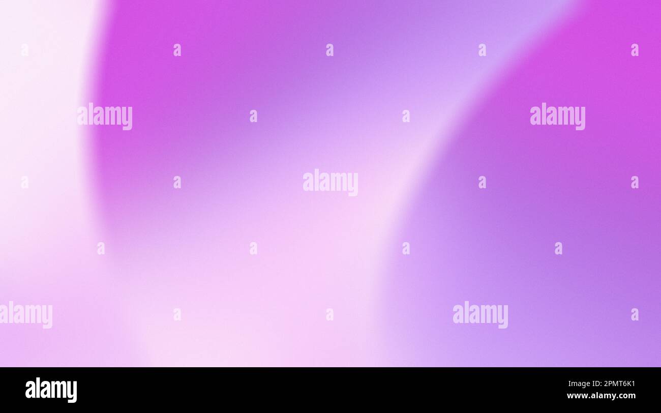 Sfondo sfumato bianco rosa viola, texture granulosa liscia, forma d'onda di colore astratta, spazio copia Foto Stock