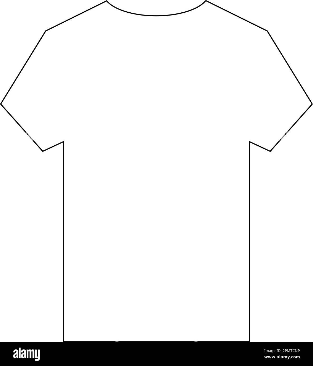 modello vettoriale per icone t-shirt Illustrazione Vettoriale