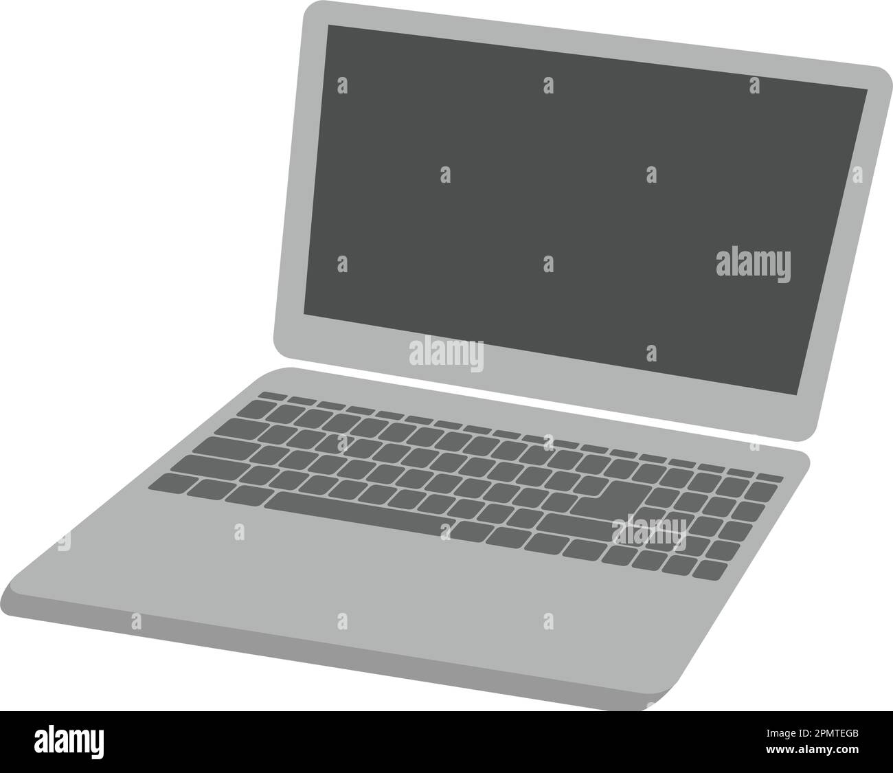 disegno dell'illustrazione vettoriale dell'icona del laptop Illustrazione Vettoriale