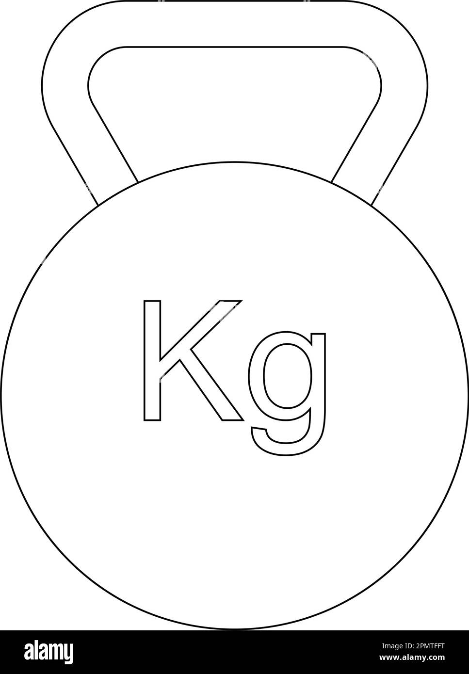 icona peso illustrazione vettoriale semplice disegno Illustrazione Vettoriale
