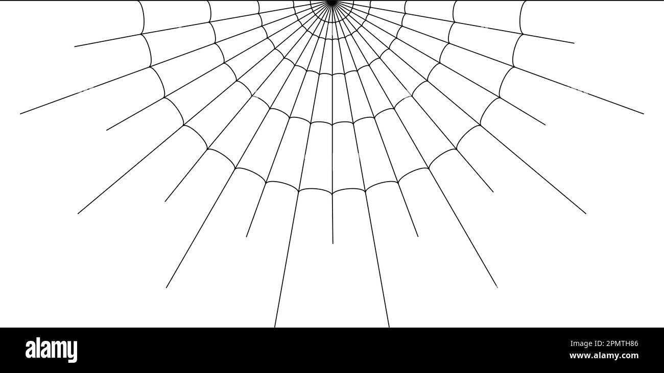 disegno di illustrazione vettoriale icona cobweb Illustrazione Vettoriale