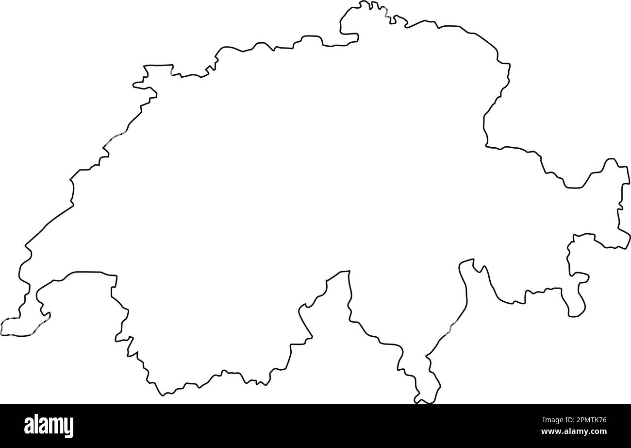 disegno grafico dell'icona della svizzera Illustrazione Vettoriale