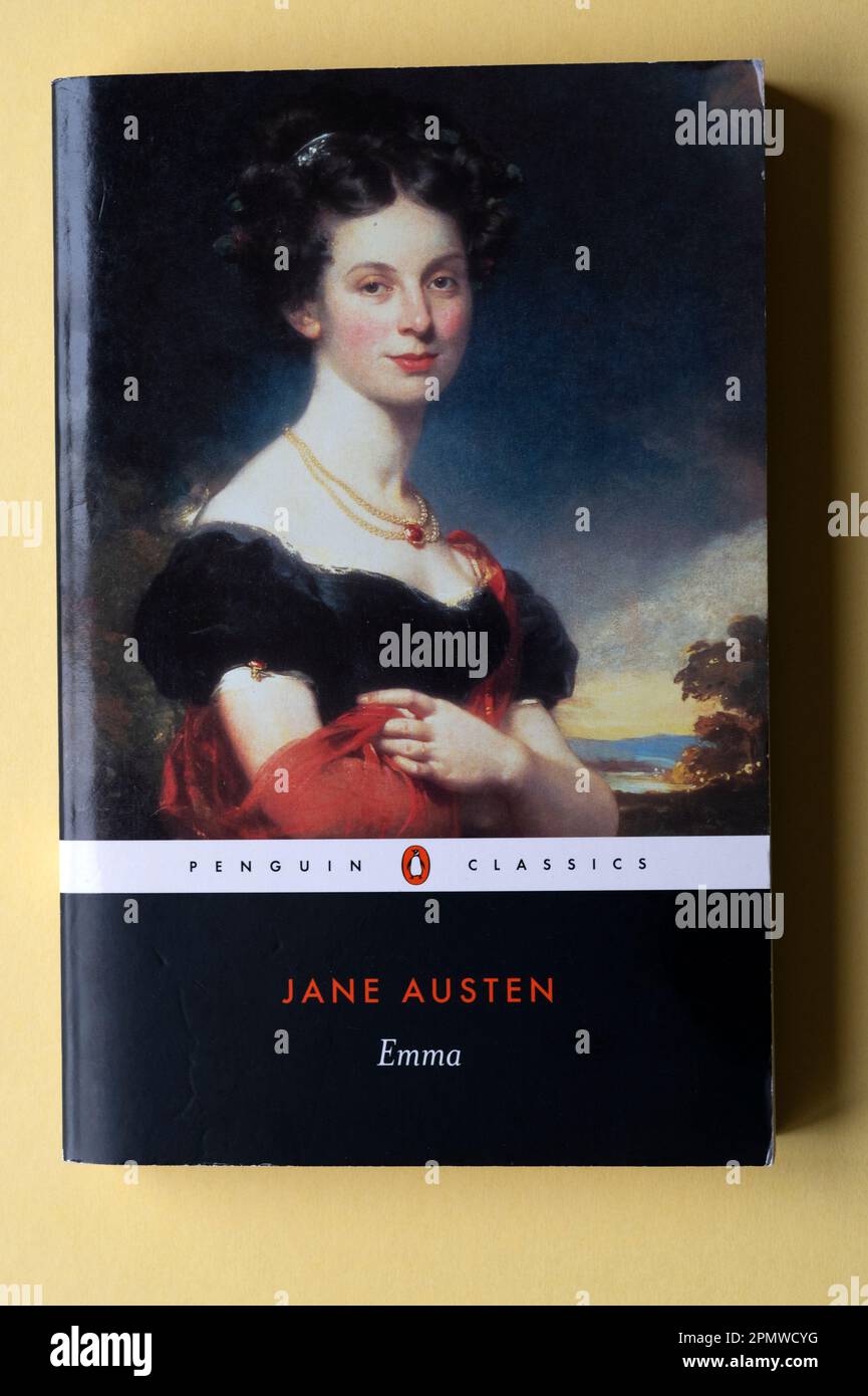 Jane Austen Emma Penguin Classici Foto Stock