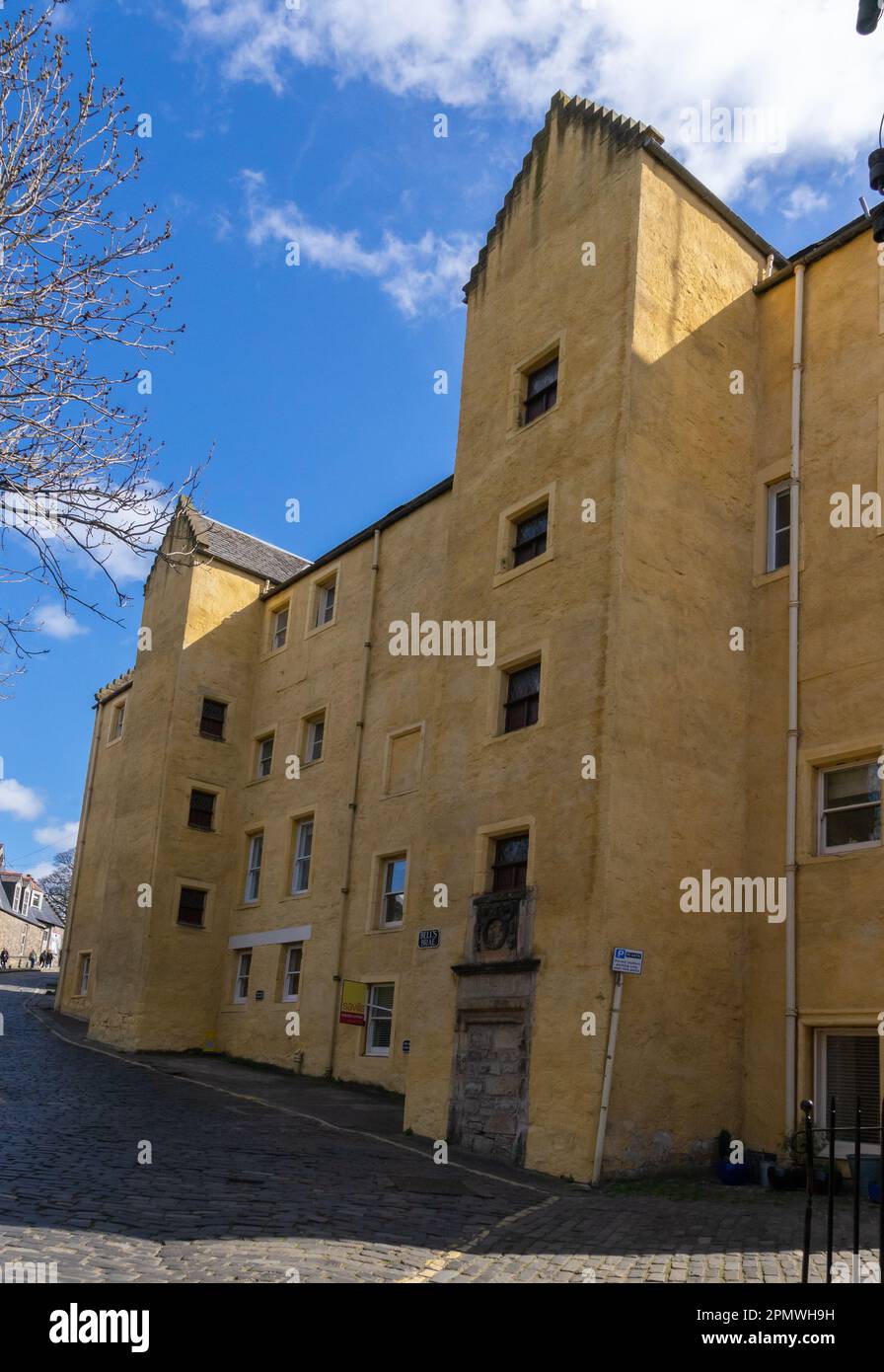Dean Village vicino al centro di Edimburgo, Scozia, Regno Unito Foto Stock