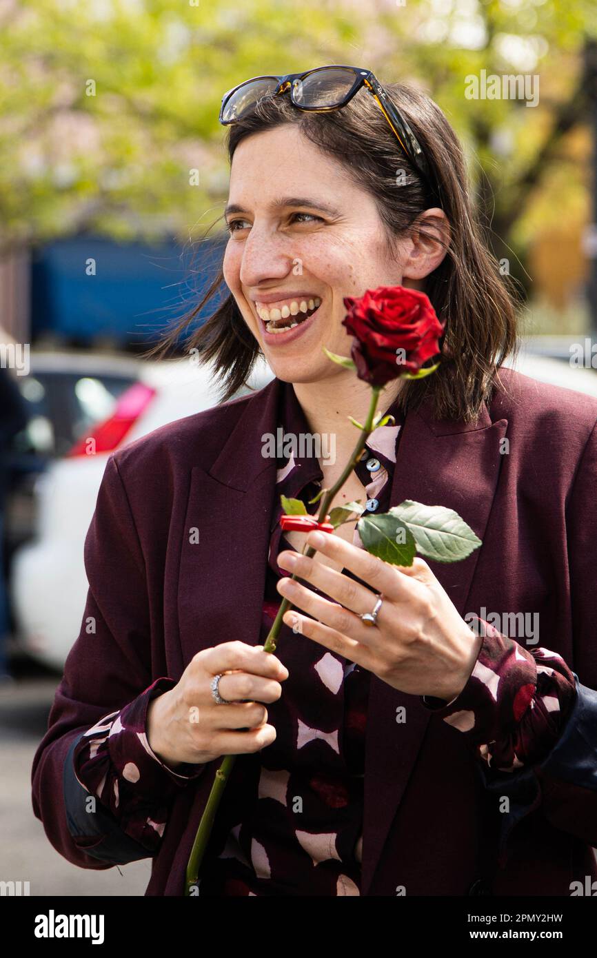 Elly Schlein Partito democratico Italiano Foto Stock