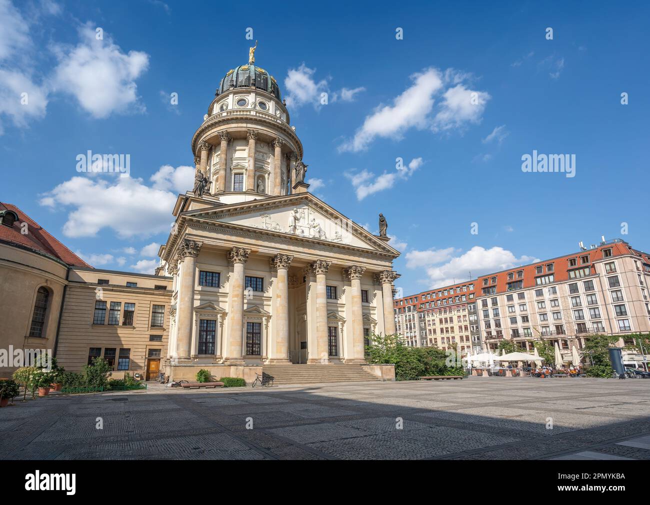 Cattedrale francese in Piazza Gendarmenmarkt - Berlino, Germania Foto Stock
