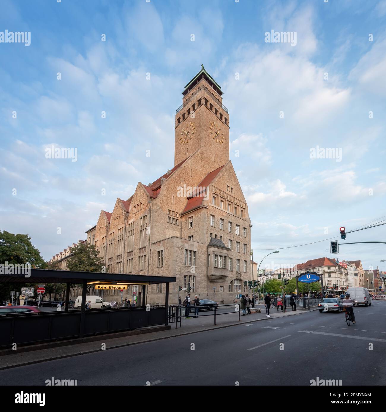 Neukolln Municipio (Rathaus Neukolln) - Berlino, Germania Foto Stock