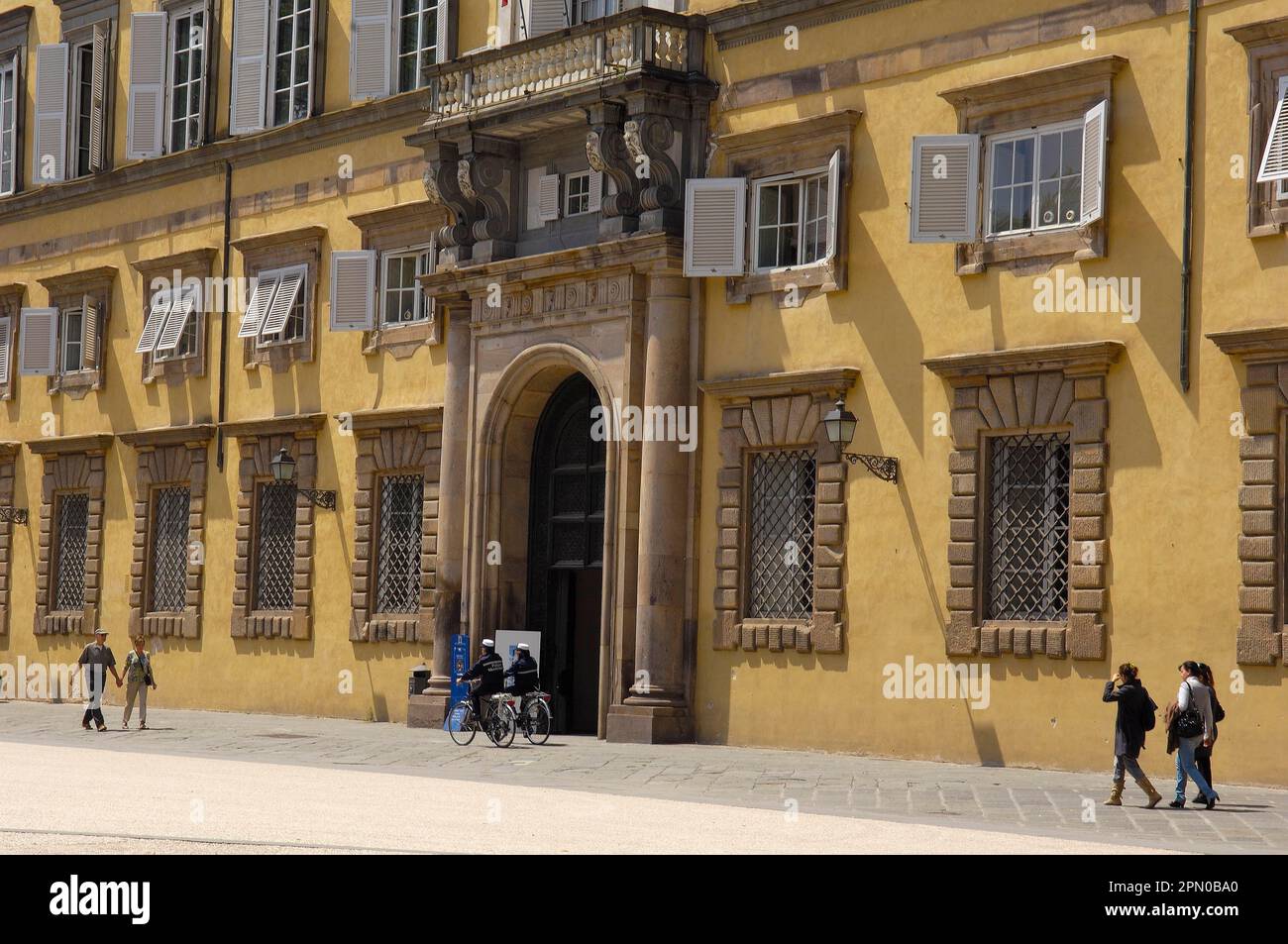 Lucca, Palazzo Ducale, Piazza Napoleone, Piazza Napoleone, Toscana, Italia Foto Stock
