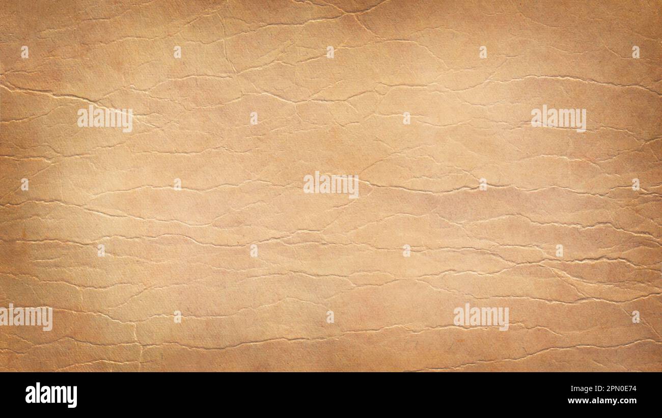 carta marrone stropicciata per il design, decorativo. texture della carta Foto Stock