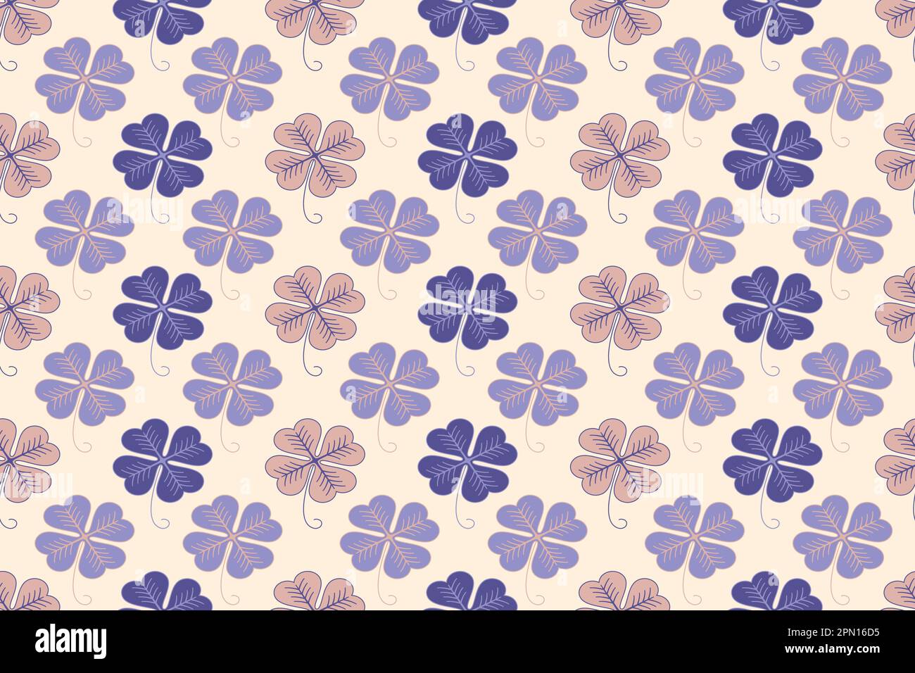 Modello a mattonelle con fiori astratti. Carta da parati con decorazione senza cuciture Illustrazione vettoriale astratta con fiori. Può essere utilizzato per sfondi, riempimenti di motivi, sfondo di pagine Web, texture di superficie. Illustrazione Vettoriale