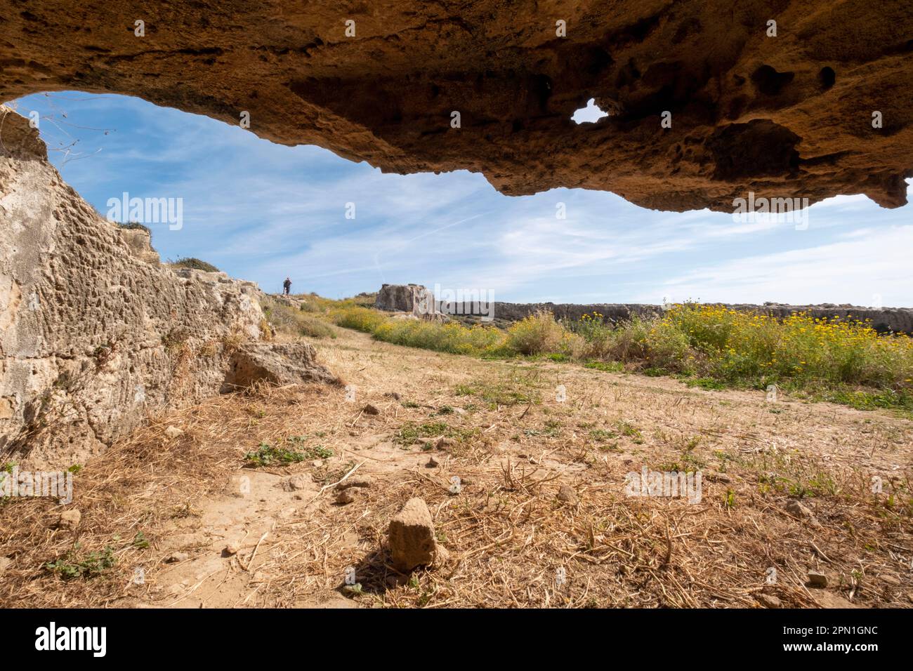 Tomba dei Re sito archeologico, Kato Paphos, Paphos, Cipro. Foto Stock