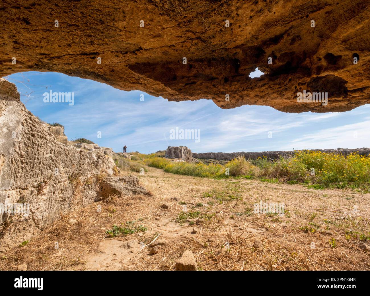 Tomba dei Re sito archeologico, Kato Paphos, Paphos, Cipro. Foto Stock
