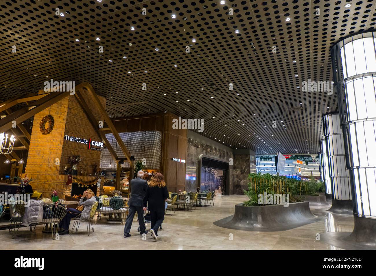 İstanbul Havalimanı, Aeroporto di Istanbul, Turchia Foto Stock